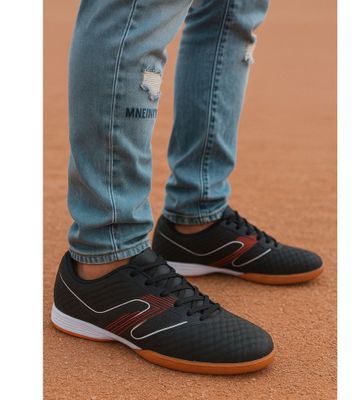 Trampki męskie młodzieżowe - czarny ze sklepu: Pantofelek24.pl w kategorii: Trampki męskie