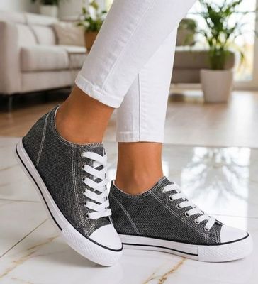 Trampki damskie wiosenne ze sklepu: Pantofelek24.pl w kategorii: Trampki damskie - zdjęcie 36E097C-33F-2866_32131