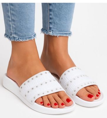 Klapki damskie letnie ze sklepu: Pantofelek24.pl w kategorii: Klapki damskie - zdjęcie 36E097C-33F-2866_32342