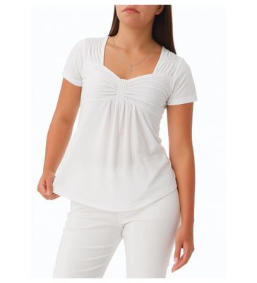 Bluzka damska casual ze sklepu: Pantofelek24.pl w kategorii: Bluzki damskie - zdjęcie 36E097C-33F-2866_32773