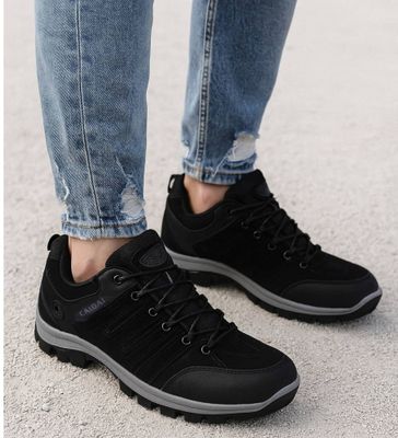 Buty trekkingowe męskie - czarny ze sklepu: Pantofelek24.pl w kategorii: Buty trekkingowe męskie