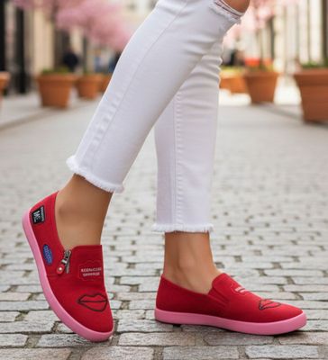 Trampki damskie ze sklepu: Pantofelek24.pl w kategorii: Trampki damskie - zdjęcie 36E097C-33F-2866_32960