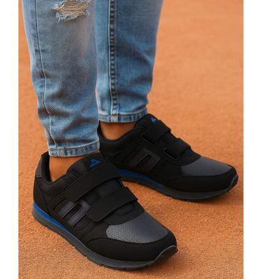 czarny Trampki męskie ze sklepu: Pantofelek24.pl w kategorii: Trampki męskie
