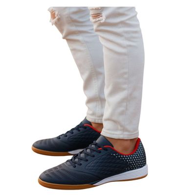 Trampki męskie sportowe sznurowane - biały ze sklepu: Pantofelek24.pl w kategorii: Trampki męskie