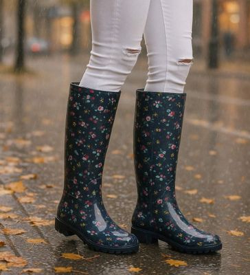 Kalosze damskie na wiosnę ze sklepu: Pantofelek24.pl w kategorii: Kalosze damskie - zdjęcie 36E097C-33F-2866_33164
