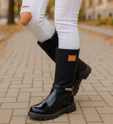 Buty zimowe dziecięce na zimę ze sklepu: Pantofelek24.pl w kategorii: Buty zimowe dziecięce - zdjęcie 36E097C-33F-2866_33250