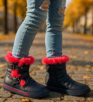 Buty zimowe dziecięce na zimę ze sklepu: Pantofelek24.pl w kategorii: Buty zimowe dziecięce - zdjęcie 36E097C-33F-2866_33265