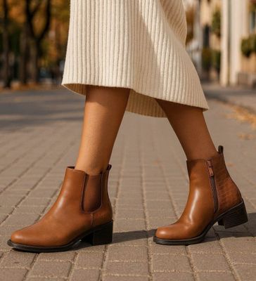 Botki jesienne ze sklepu: Pantofelek24.pl w kategorii: Botki - zdjęcie 36E097C-33F-2866_33440