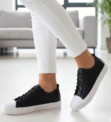 Trampki damskie na wiosnę ze sklepu: Pantofelek24.pl w kategorii: Trampki damskie - zdjęcie 36E097C-33F-2866_33764