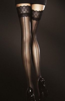 Pończochy z koronką Fiore ze sklepu: intimiti.pl w kategorii: Pończochy - zdjęcie 3B4B001-93A-4736_111978
