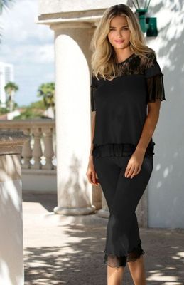 Piżama elegancka DKAREN ze sklepu: intimiti.pl w kategorii: Piżamy damskie - zdjęcie 3B4B001-93A-4736_124977