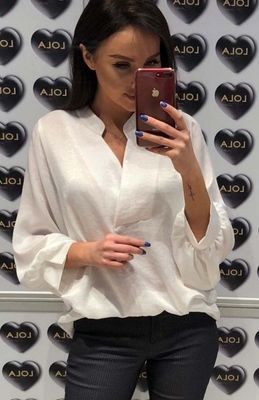 Bluzka damska na wiosnę Lola Fashion ze sklepu: intimiti.pl w kategorii: Bluzki damskie - zdjęcie 3B4B001-93A-4736_125405