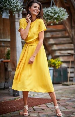 Sukienka na wiosnę casual AWAMA ze sklepu: intimiti.pl w kategorii: Sukienki - zdjęcie 3B4B001-93A-4736_132044