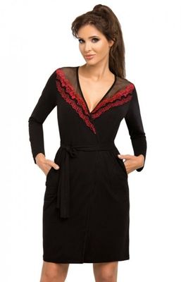 Szlafrok damski elegancki Donna ze sklepu: intimiti.pl w kategorii: Szlafroki damskie - zdjęcie 3B4B001-93A-4736_133996