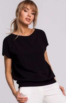Bluzka damska na wiosnę casual Moe ze sklepu: intimiti.pl w kategorii: Bluzki damskie - zdjęcie 3B4B001-93A-4736_145050