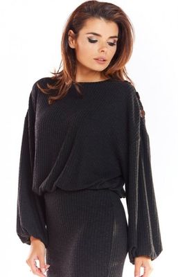 Sweter damski casual AWAMA ze sklepu: intimiti.pl w kategorii: Swetry damskie - zdjęcie 3B4B001-93A-4736_145610