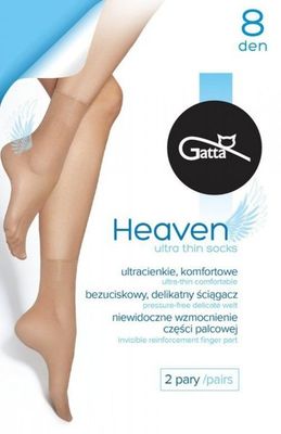 Gatta - Skarpetki damskie z napisami casual ze sklepu: intimiti.pl w kategorii: Skarpetki damskie - zdjęcie 3B4B001-93A-4736_146015