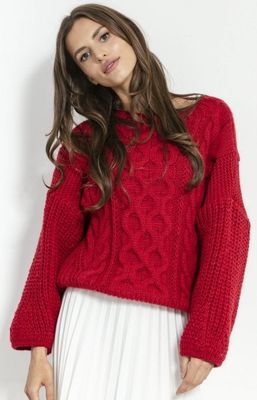 Sweter damski casual Fobya ze sklepu: intimiti.pl w kategorii: Swetry damskie - zdjęcie 3B4B001-93A-4736_166508