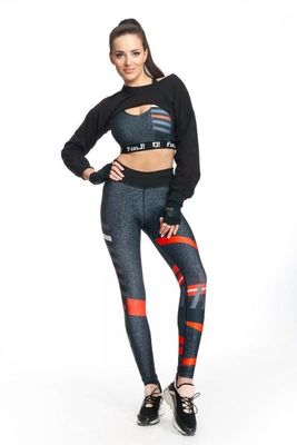 Spodnie damskie w sportowym stylu FeelJ! ze sklepu: intimiti.pl w kategorii: Spodnie damskie - zdjęcie 3B4B001-93A-4736_170925