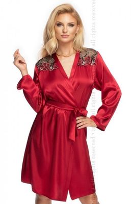 Szlafrok damski elegancki Irall ze sklepu: intimiti.pl w kategorii: Szlafroki damskie - zdjęcie 3B4B001-93A-4736_171059