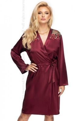 Szlafrok damski elegancki Irall ze sklepu: intimiti.pl w kategorii: Szlafroki damskie - zdjęcie 3B4B001-93A-4736_171060