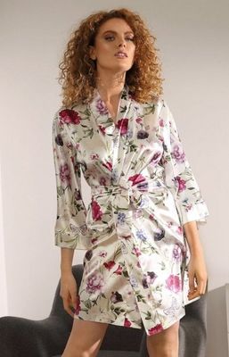 DKAREN - Szlafrok damski casual ze sklepu: intimiti.pl w kategorii: Szlafroki damskie - zdjęcie 3B4B001-93A-4736_171644