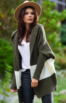 Sweter damski casual AWAMA ze sklepu: intimiti.pl w kategorii: Swetry damskie - zdjęcie 3B4B001-93A-4736_172727