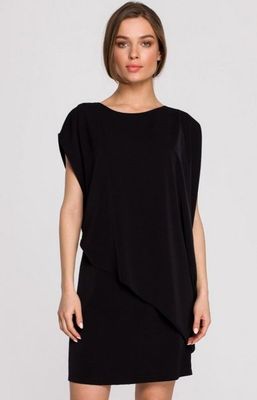 Stylove - Sukienka na wiosnę asymetryczna ze sklepu: intimiti.pl w kategorii: Sukienki - zdjęcie 3B4B001-93A-4736_173735