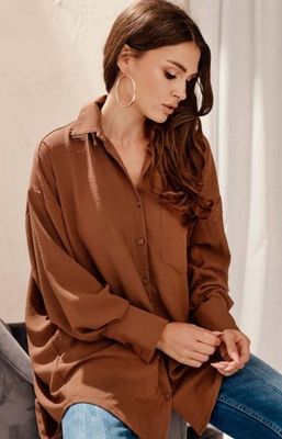 Koszula damska casual Roco ze sklepu: intimiti.pl w kategorii: Koszule damskie - zdjęcie 3B4B001-93A-4736_176096