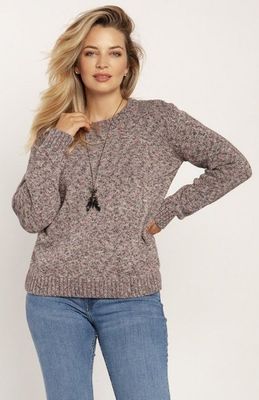Sweter damski casual MKM ze sklepu: intimiti.pl w kategorii: Swetry damskie - zdjęcie 3B4B001-93A-4736_178053