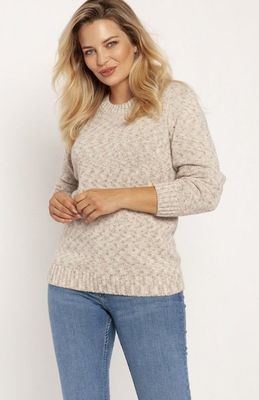 Sweter damski casual MKM ze sklepu: intimiti.pl w kategorii: Swetry damskie - zdjęcie 3B4B001-93A-4736_178054