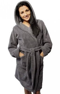 Szlafrok damski casual DKAREN ze sklepu: intimiti.pl w kategorii: Szlafroki damskie - zdjęcie 3B4B001-93A-4736_180373