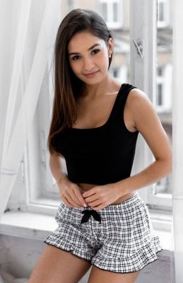 Piżama bez wzorów Sensis ze sklepu: intimiti.pl w kategorii: Piżamy damskie - zdjęcie 3B4B001-93A-4736_183993