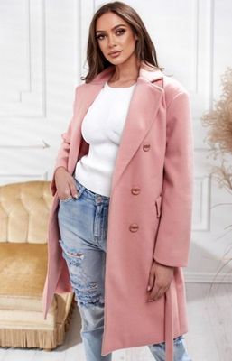 Płaszcz damski casual Lola Fashion ze sklepu: intimiti.pl w kategorii: Płaszcze damskie - zdjęcie 3B4B001-93A-4736_184357