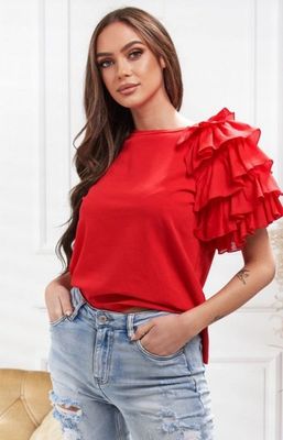 Bluzka damska casual wiosenna Lola Fashion ze sklepu: intimiti.pl w kategorii: Bluzki damskie - zdjęcie 3B4B001-93A-4736_184363