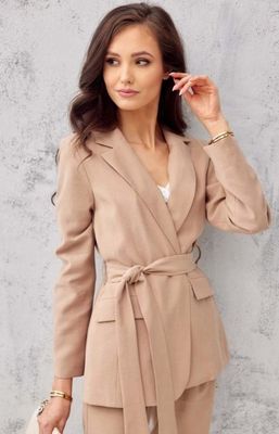 Marynarka na wiosnę casual Roco ze sklepu: intimiti.pl w kategorii: Marynarki damskie - zdjęcie 3B4B001-93A-4736_184798