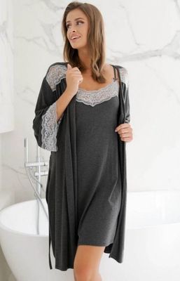 Italian Fashion - Koszula nocna koronkowa ze sklepu: intimiti.pl w kategorii: Koszule nocne - zdjęcie 3B4B001-93A-4736_188476