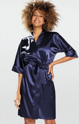 DKAREN - Szlafrok damski elegancki ze sklepu: intimiti.pl w kategorii: Szlafroki damskie - zdjęcie 3B4B001-93A-4736_189876