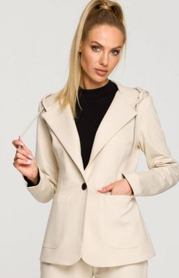 Marynarka wiosenny Moe ze sklepu: intimiti.pl w kategorii: Marynarki damskie - zdjęcie 3B4B001-93A-4736_193268