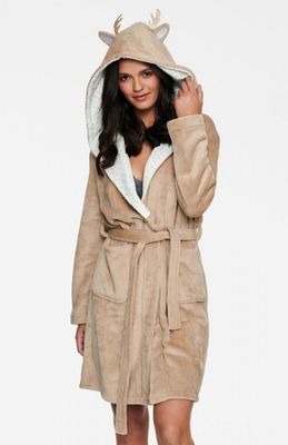 Szlafrok damski casualowy gładki Henderson Ladies ze sklepu: intimiti.pl w kategorii: Szlafroki damskie - zdjęcie 3B4B001-93A-4736_193304