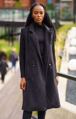 Płaszcz damski casual jesienny Lola Fashion ze sklepu: intimiti.pl w kategorii: Płaszcze damskie - zdjęcie 3B4B001-93A-4736_195614