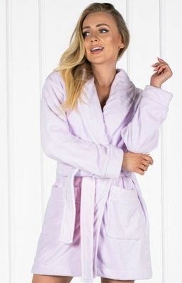 Szlafrok damski casual bez wzorów Momenti Per Me ze sklepu: intimiti.pl w kategorii: Szlafroki damskie - zdjęcie 3B4B001-93A-4736_196411