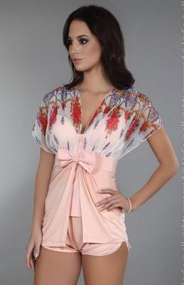 Szlafrok damski LivCo Corsetti ze sklepu: intimiti.pl w kategorii: Szlafroki damskie - zdjęcie 3B4B001-93A-4736_20668