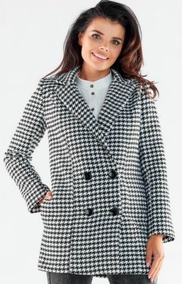 Płaszcz damski casual AWAMA ze sklepu: intimiti.pl w kategorii: Płaszcze damskie - zdjęcie 3B4B001-93A-4736_208700
