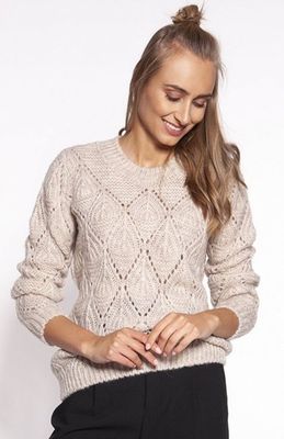 MKM - Sweter damski casualowy ze sklepu: intimiti.pl w kategorii: Swetry damskie - zdjęcie 3B4B001-93A-4736_209273
