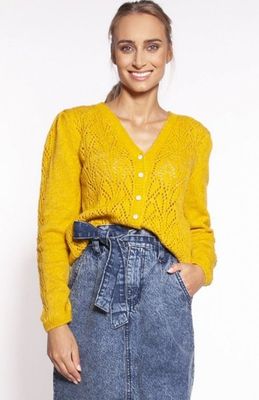 Sweter damski casualowy MKM ze sklepu: intimiti.pl w kategorii: Swetry damskie - zdjęcie 3B4B001-93A-4736_210117
