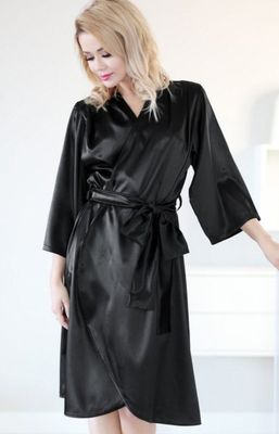 Kalimo - Szlafrok damski elegancki ze sklepu: intimiti.pl w kategorii: Szlafroki damskie - zdjęcie 3B4B001-93A-4736_210887