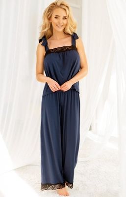 Piżama elegancka koronkowa Kalimo ze sklepu: intimiti.pl w kategorii: Piżamy damskie - zdjęcie 3B4B001-93A-4736_210896