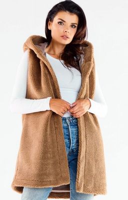 AWAMA - Kamizelka damska casual ze sklepu: intimiti.pl w kategorii: Kamizelki damskie - zdjęcie 3B4B001-93A-4736_214156