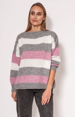 Sweter damski casual MKM ze sklepu: intimiti.pl w kategorii: Swetry damskie - zdjęcie 3B4B001-93A-4736_215719